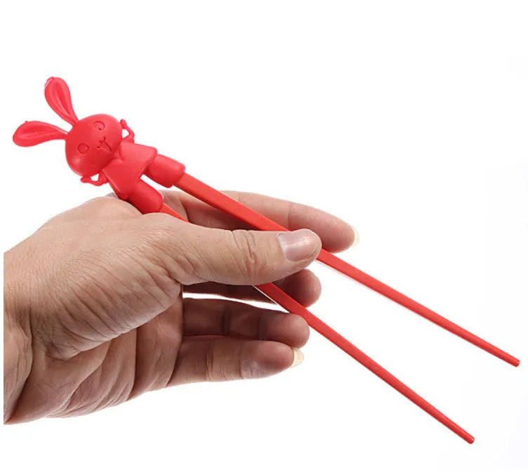 Cute Silicone Cartoon Baby Chopsticks