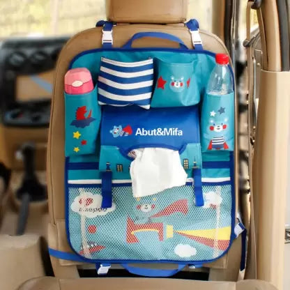 Car Styling Backseat Organizer Kick Mat