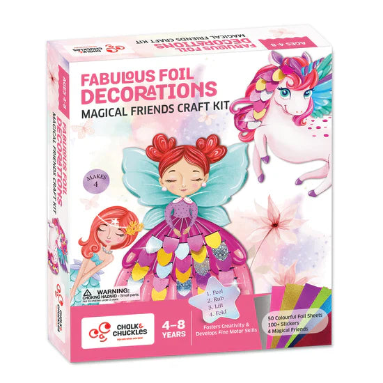 Fabulous Foil Magical Decorations Craft Kit for Kids