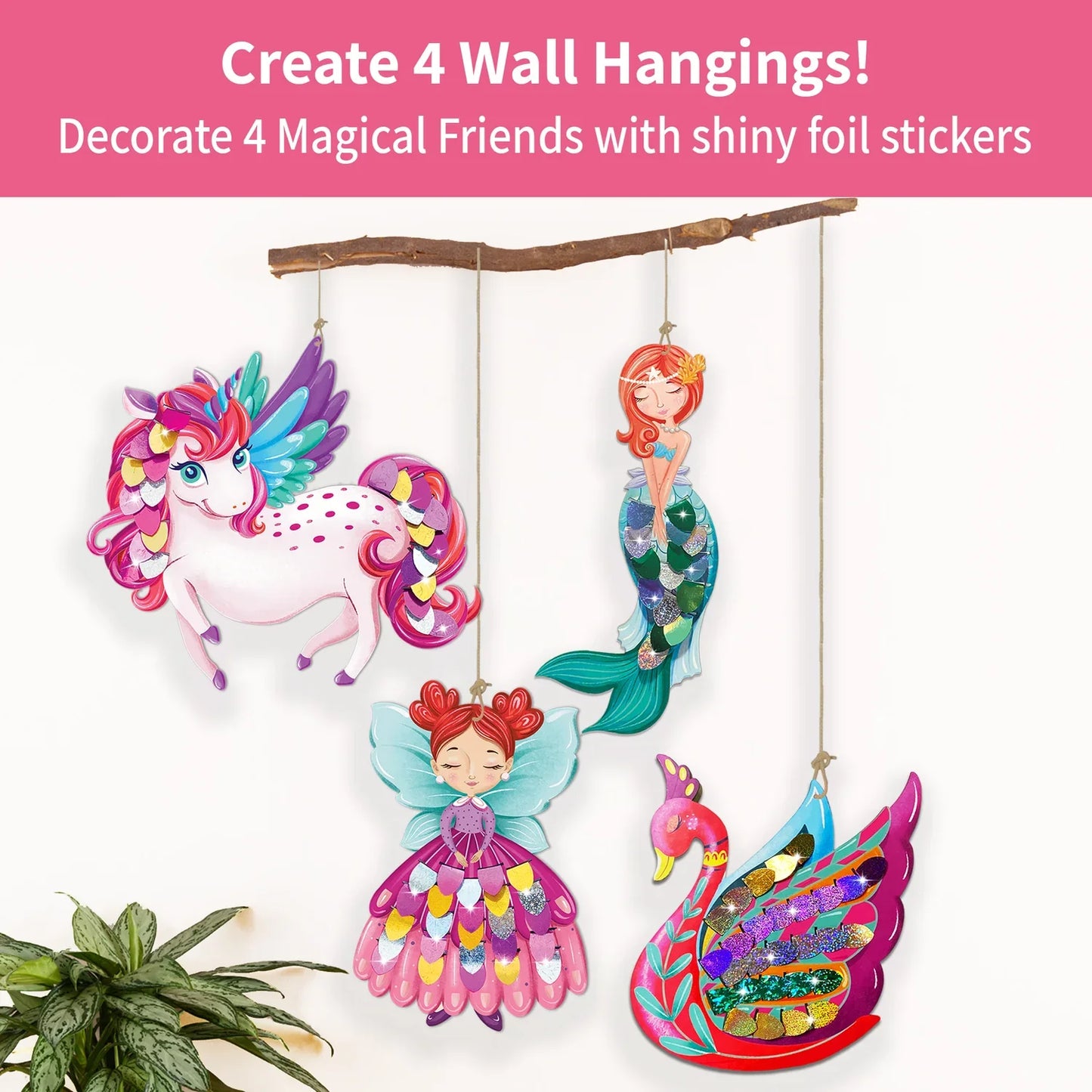 Fabulous Foil Magical Decorations Craft Kit for Kids