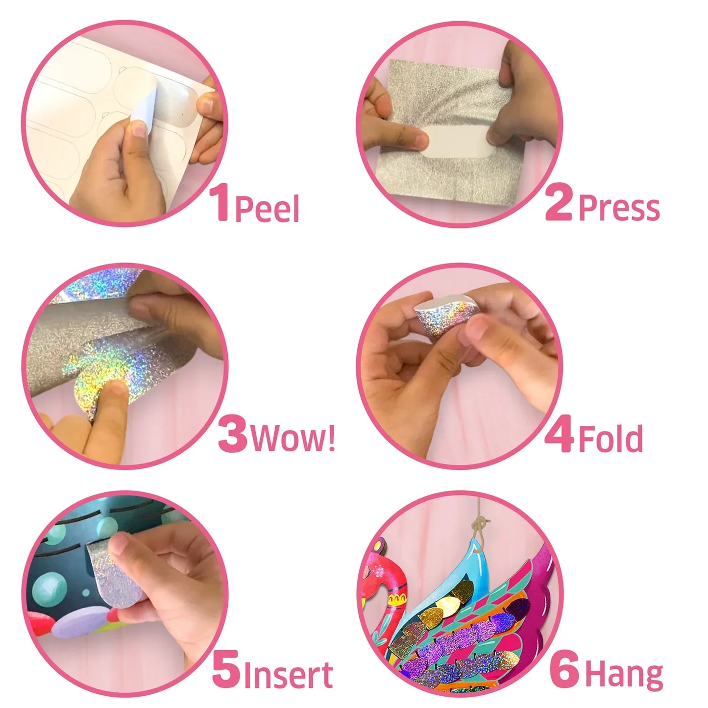Fabulous Foil Magical Decorations Craft Kit for Kids