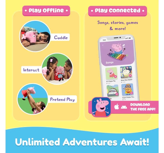 Singing-And-Talking Smart Peppa, Ages 3+