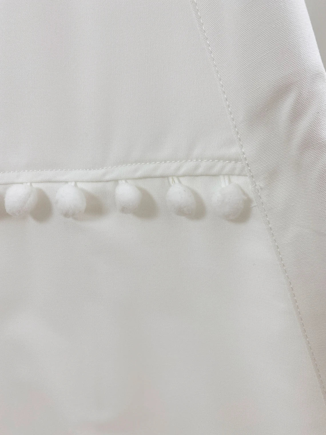 Children's Play Tent Teepee with Pom Pom Trim