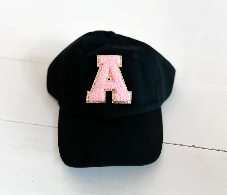 Personalized Cap β Custom Embroidered with 1 Initial & 1 Patch (Free) π§’β¨