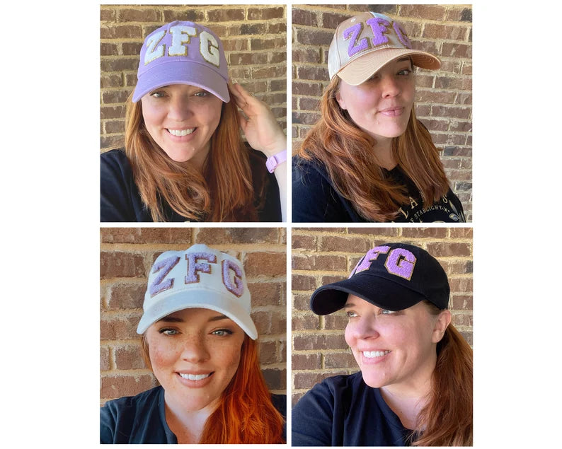 Personalized Cap β Custom Embroidered with 1 Initial & 1 Patch (Free) π§’β¨