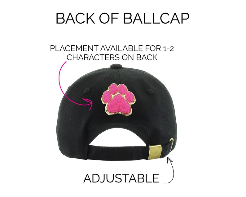 Personalized Cap β Custom Embroidered with 1 Initial & 1 Patch (Free) π§’β¨