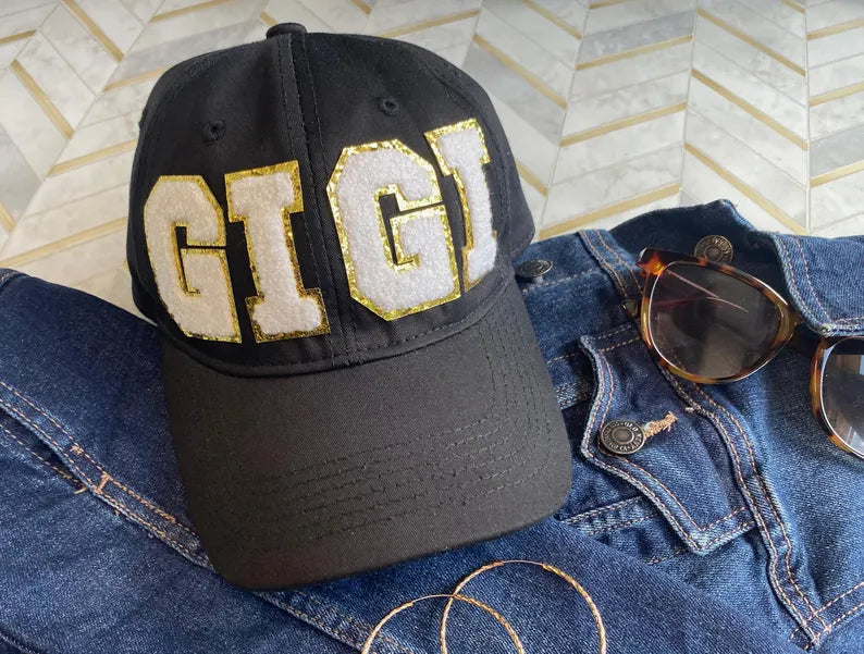 Personalized Cap β Custom Embroidered with 1 Initial & 1 Patch (Free) π§’β¨