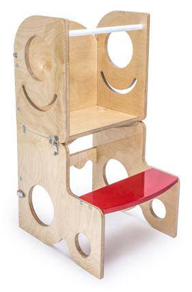 Learning Tower Cum Table & Chair Set