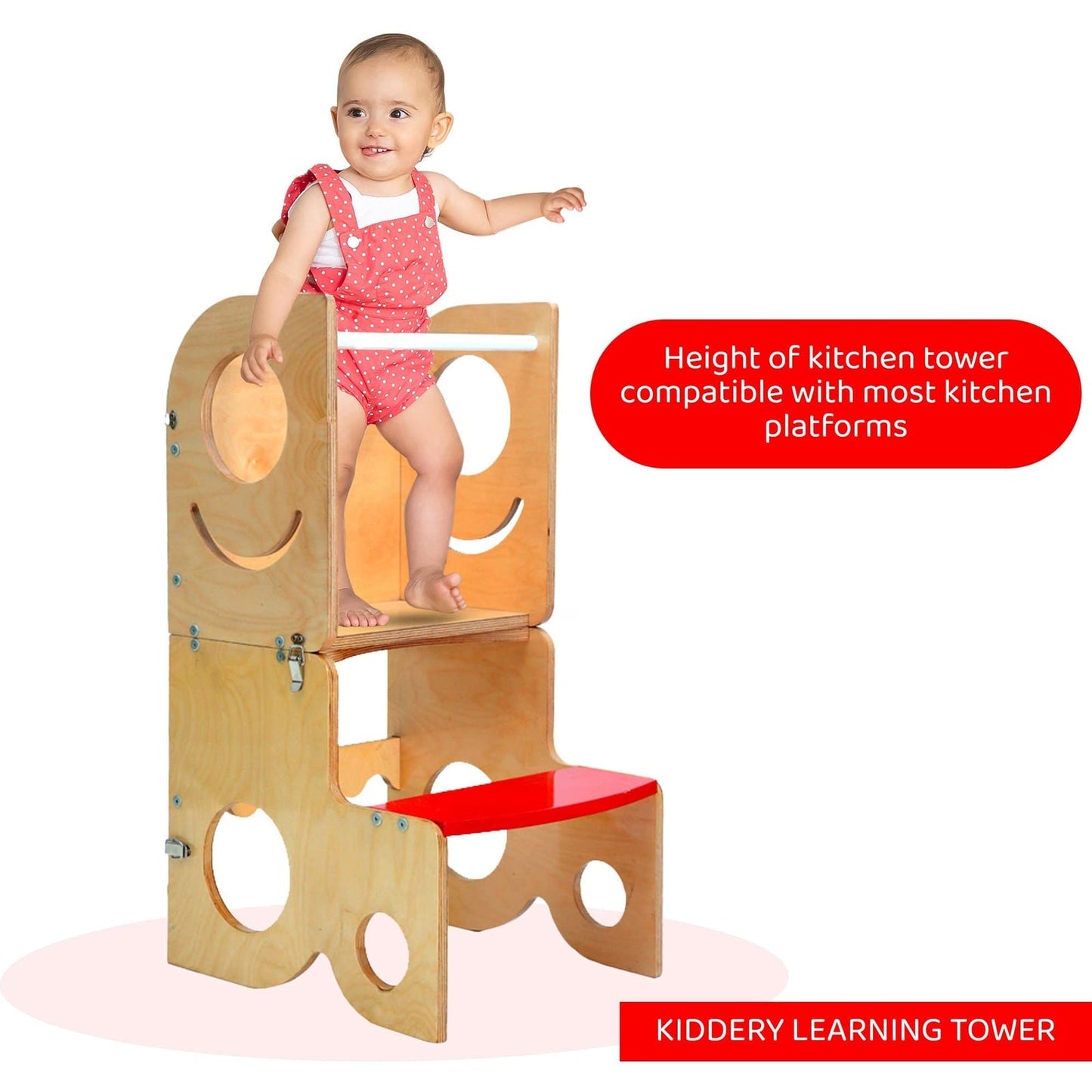 Learning Tower Cum Table & Chair Set