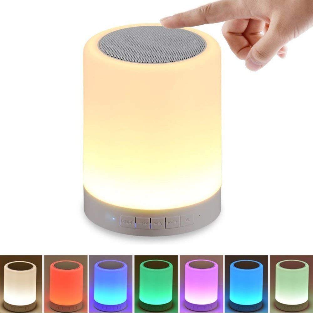 Cool Touch Lamp with Bluetooth Speaker