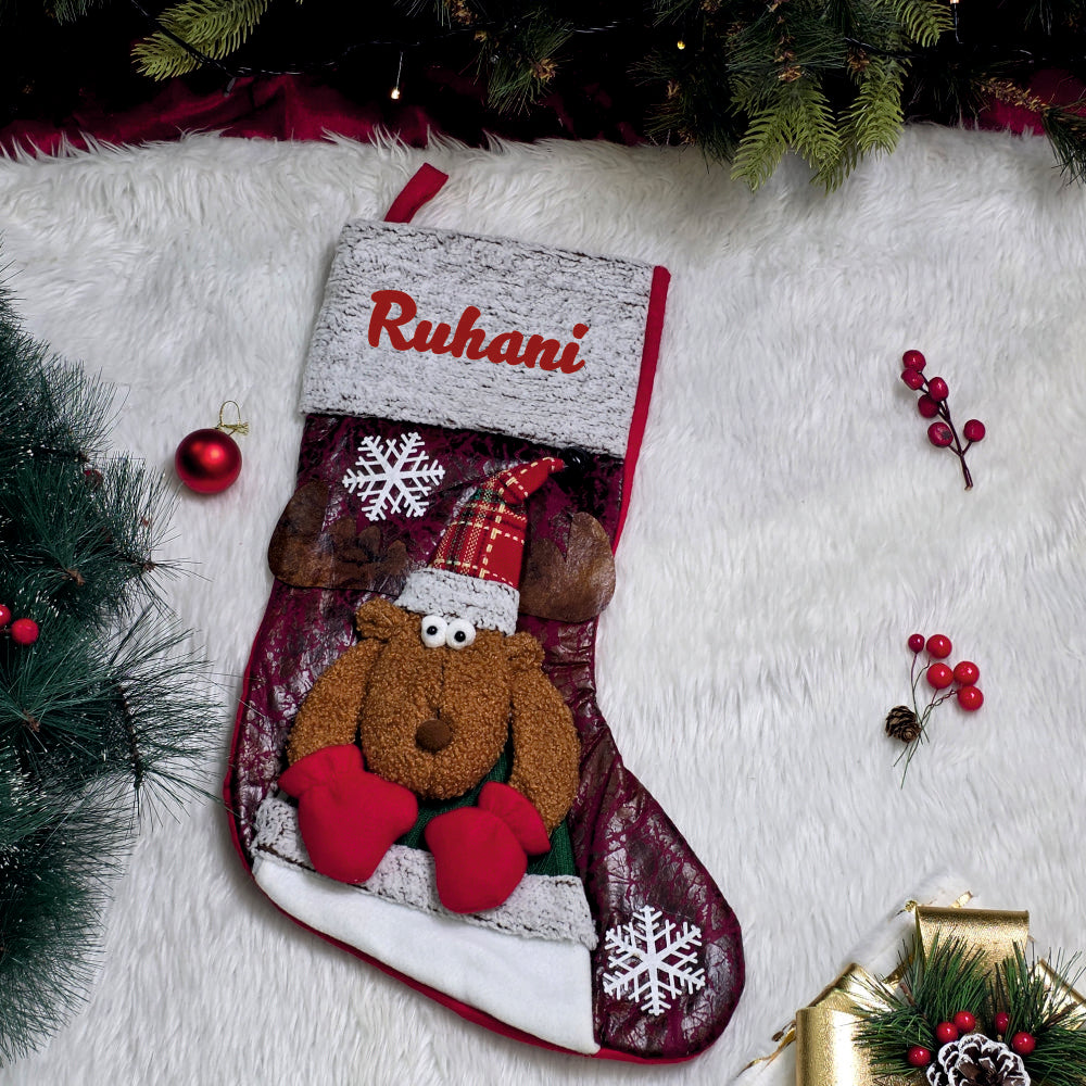 Merry Frost Stocking - Set of 3