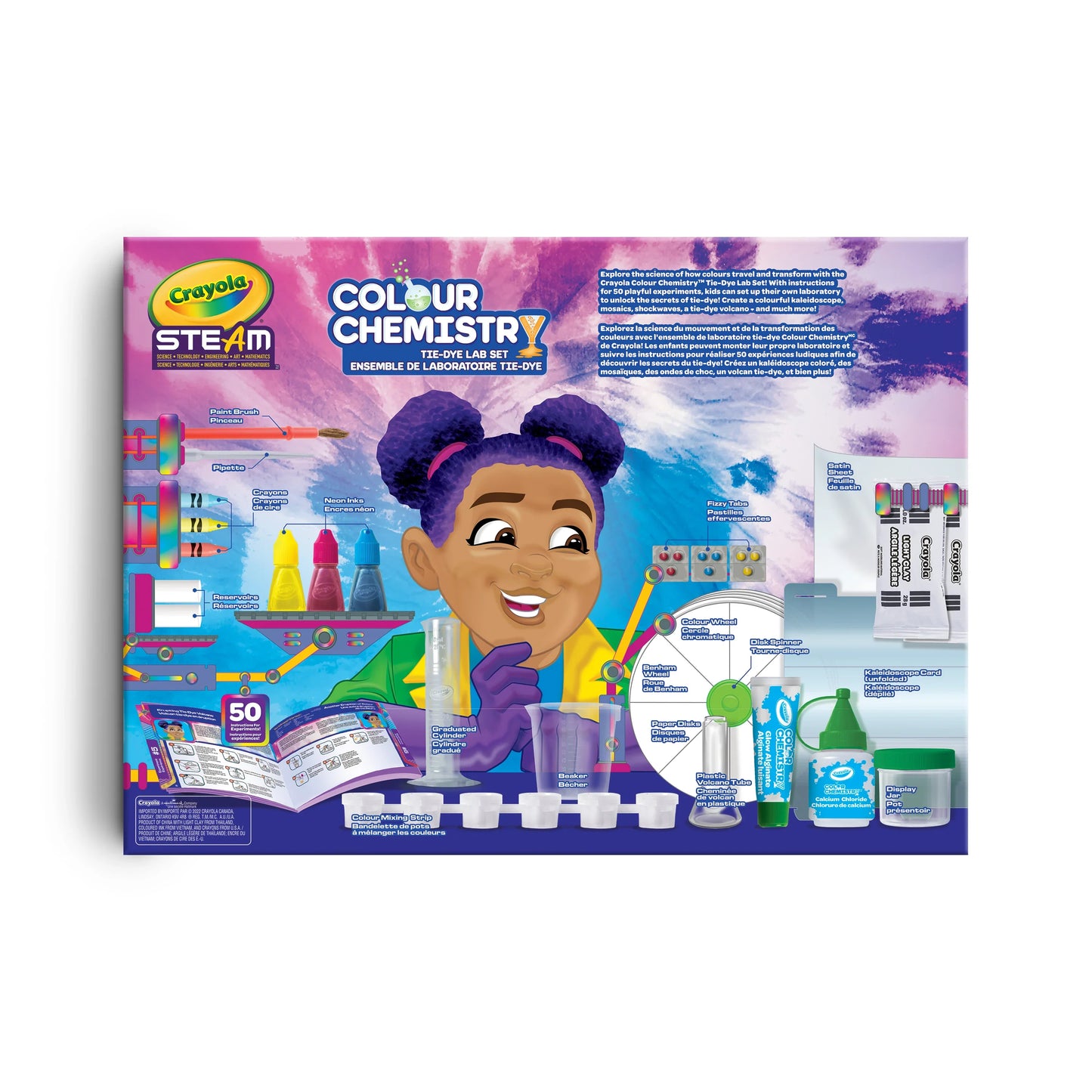 Crayola Tie Dye Color Chemistry Set