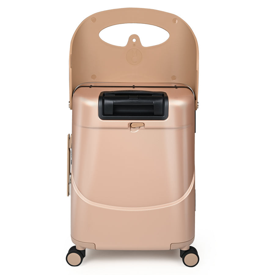 Miamily Forest Green Ride-On Trolley Carry-On Luggage 18 inch