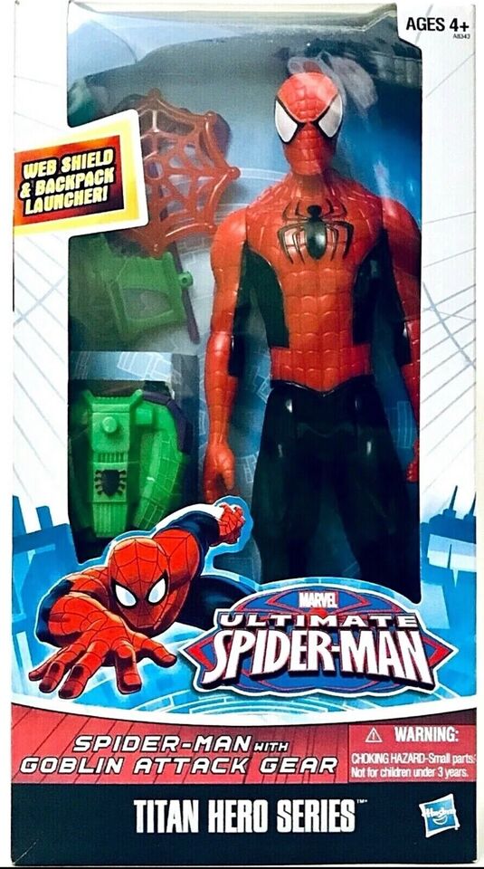 Marvel Ultimate Spider-Man Figure with Attack Gear