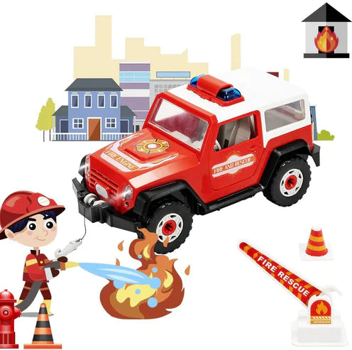 STEM Assemble Toys Fire Engine