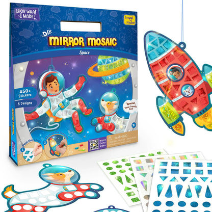 DIY Mirror Mosaic Art and Craft Kit (Small)