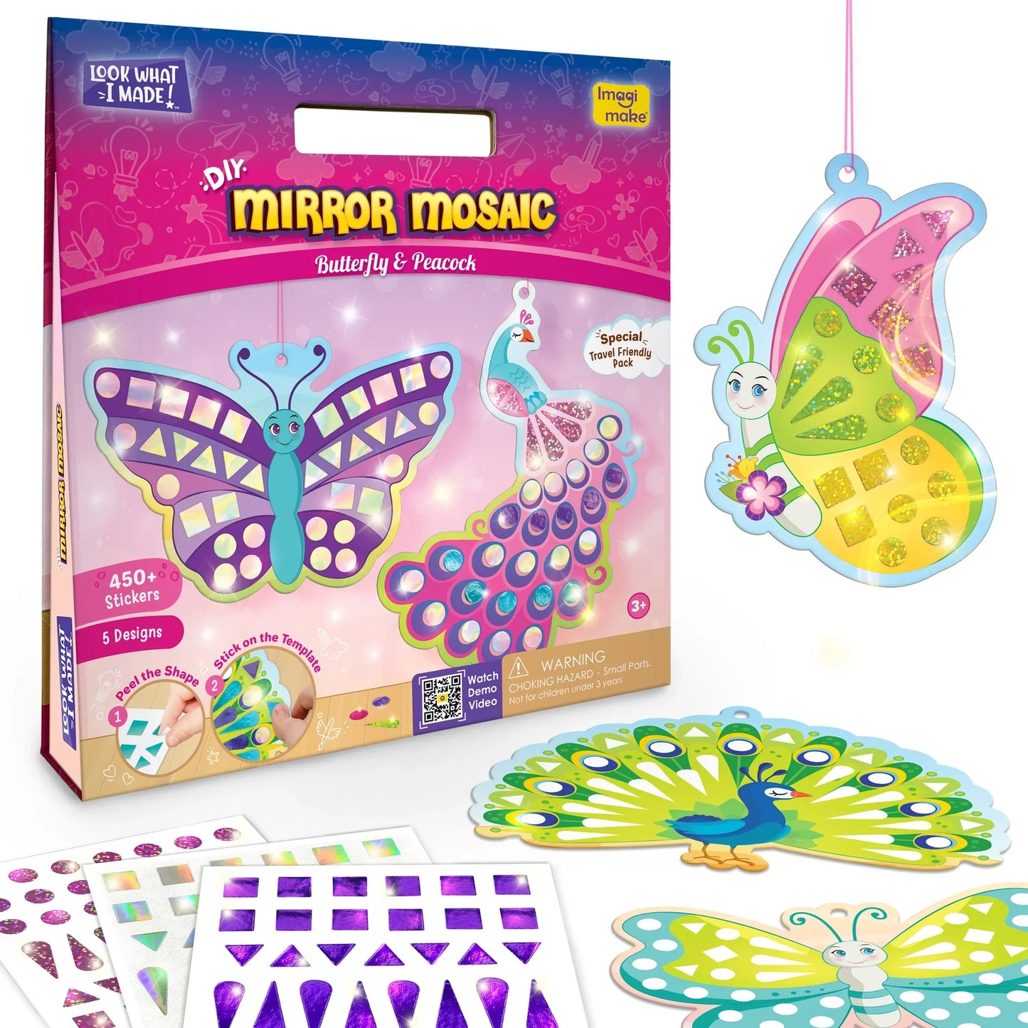 DIY Mirror Mosaic Art and Craft Kit (Small)