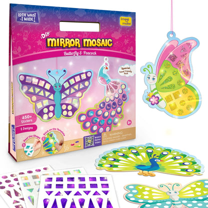 DIY Mirror Mosaic Art and Craft Kit (Small)