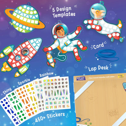 DIY Mirror Mosaic Art and Craft Kit (Small)