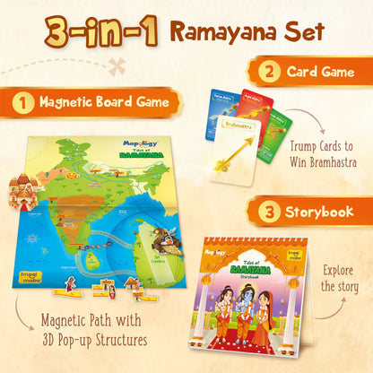 🧠 Mapology Quest – Ramayana, History, or Hidden Quest | Fun Learning Games (6+)