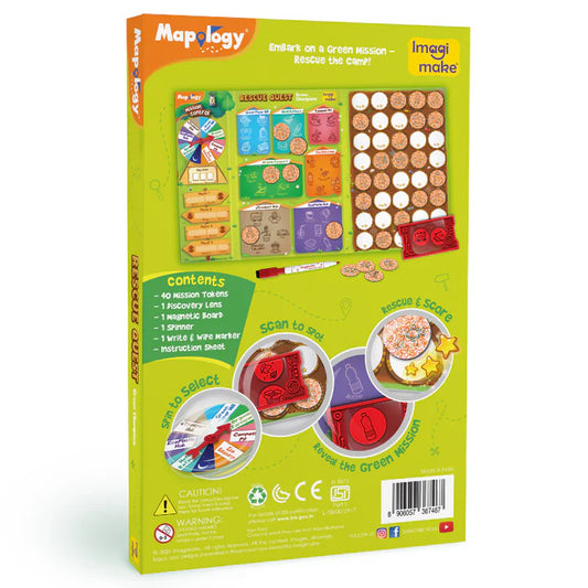 Rescue Quest – Green Champions | Eco Adventure Board Game for Kids