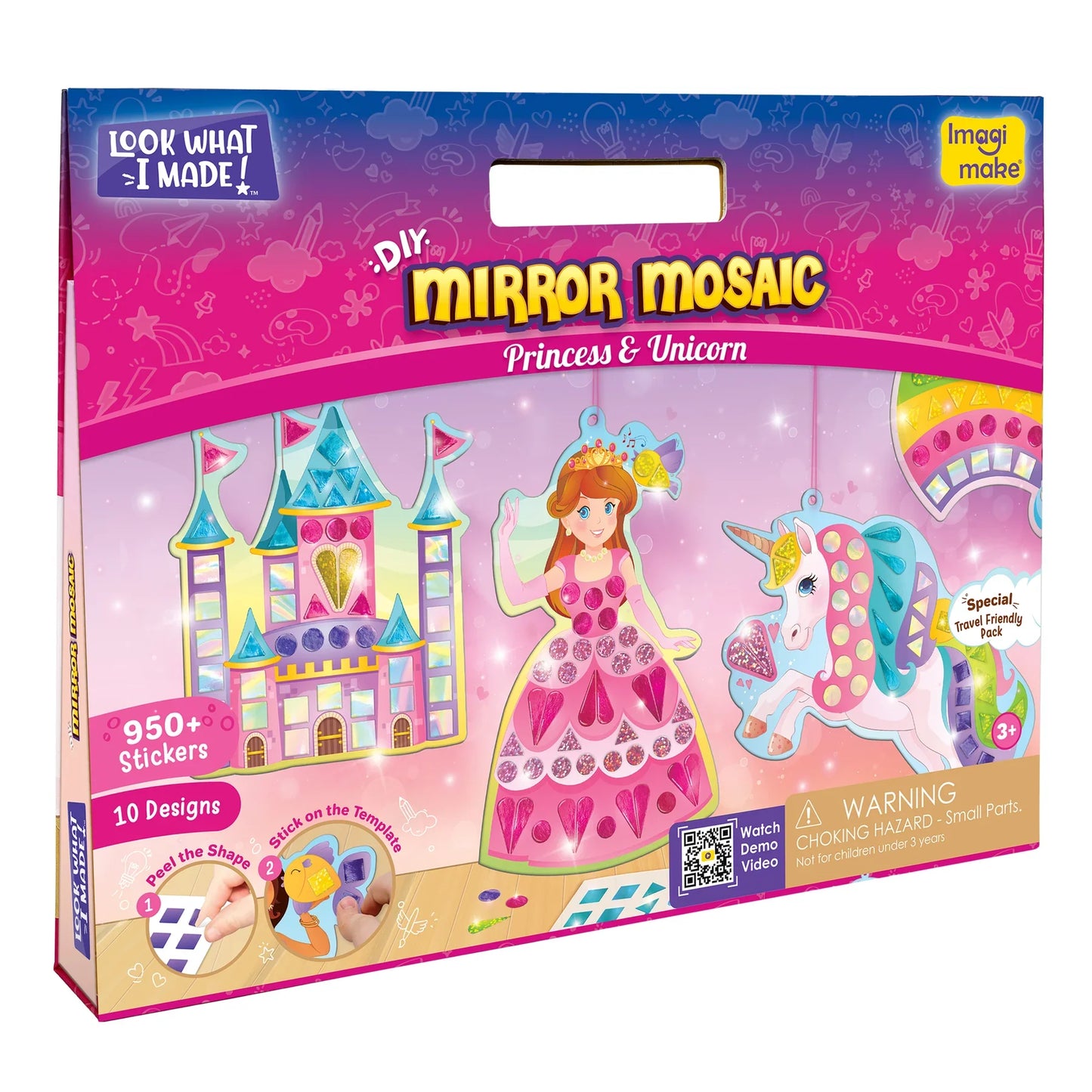 DIY Mirror Mosaic Art and Craft Kit (Big)