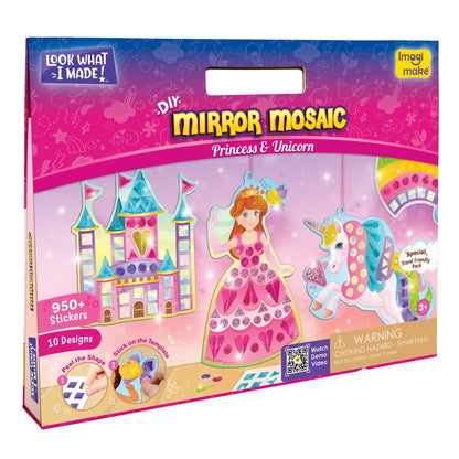 DIY Mirror Mosaic Art and Craft Kit (Big)
