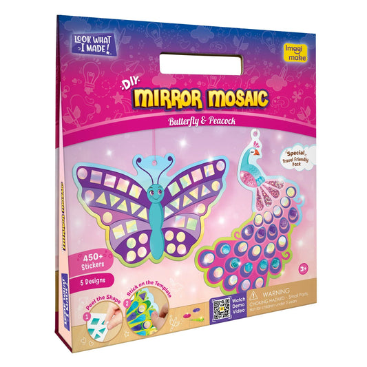 DIY Mirror Mosaic Art and Craft Kit (Small)
