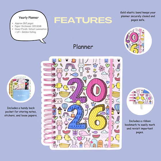 The Doodle Edition (2026 Planner Combo)