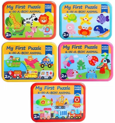 Six in one Puzzles for Kids