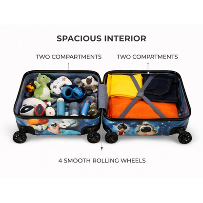 Kids Carry On Luggage with Wheels