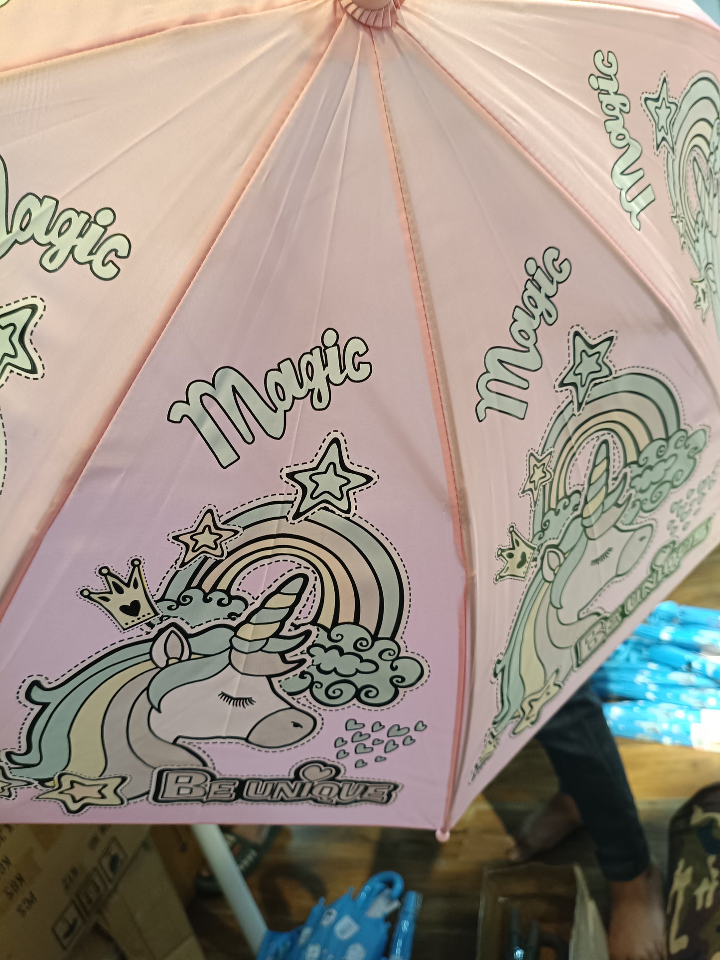 ☂️ Color Changing Kids Umbrella – Magic Rain Umbrella 🌈 🌧️