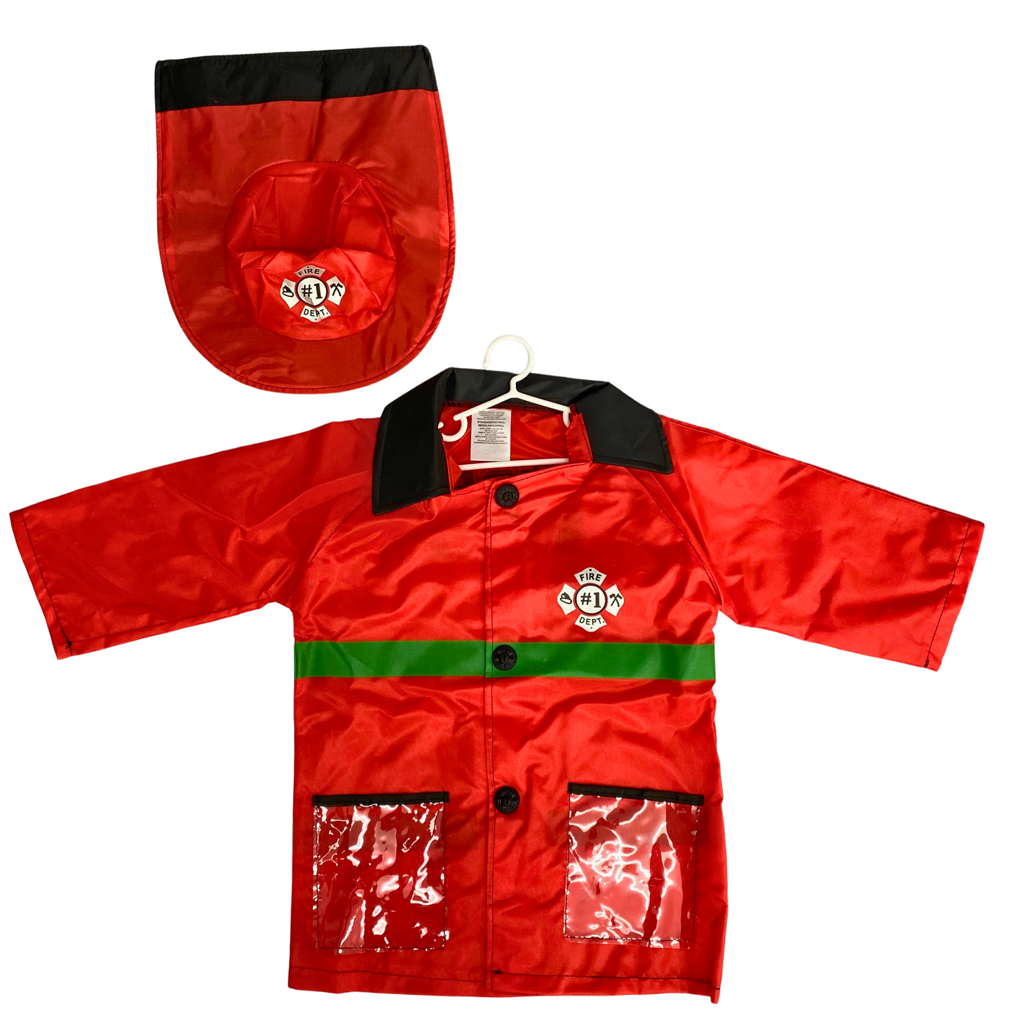 Role Playing Fire man Costume Set (3-7 Years)