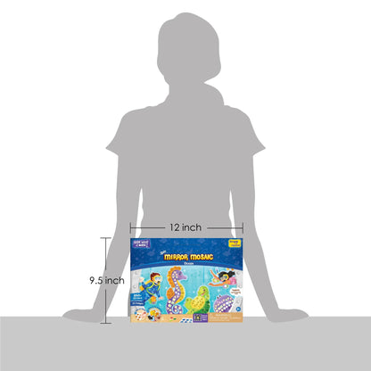 DIY Mirror Mosaic Art and Craft Kit (Big)