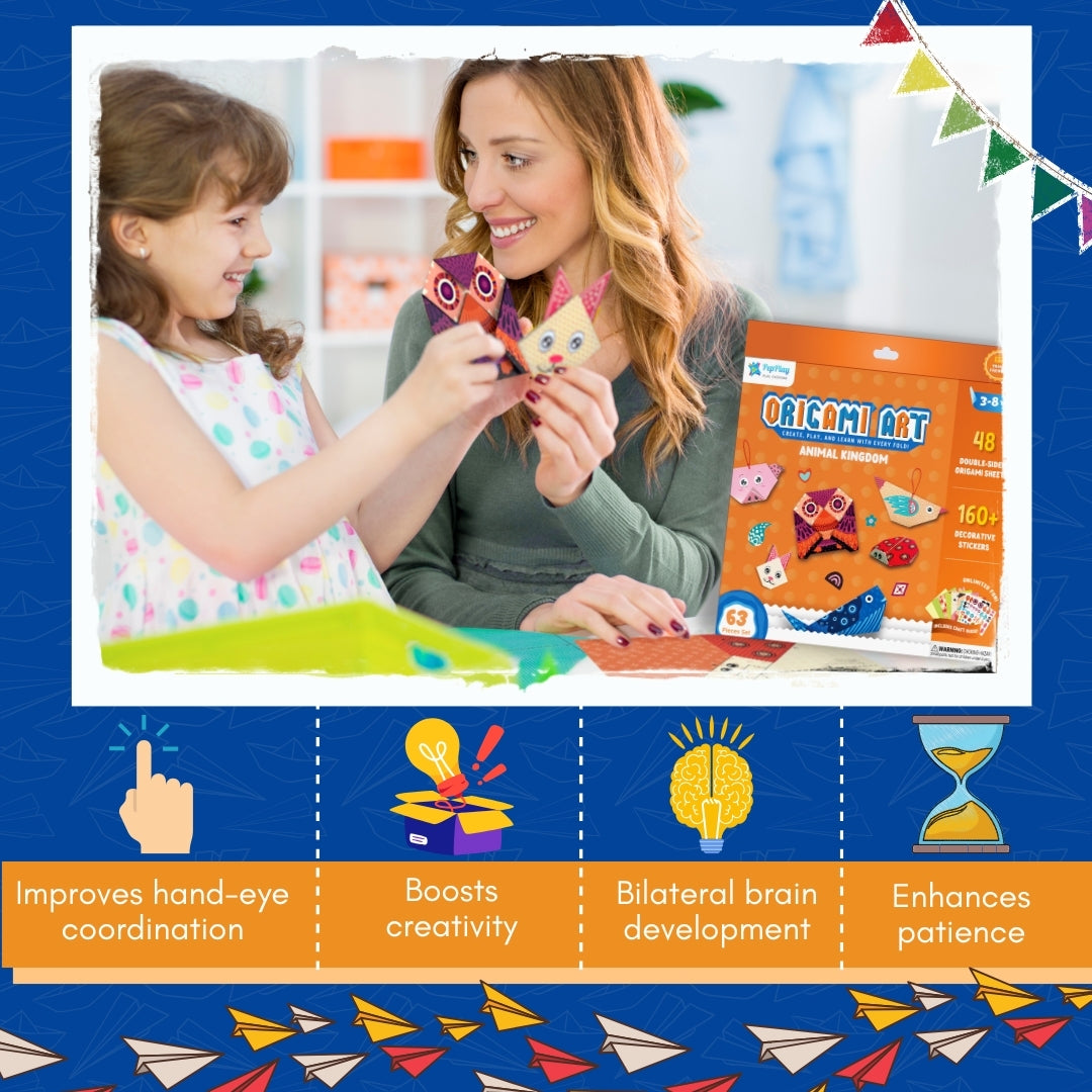 PEPPLAY ORIGAMI ART- ANIMAL KINGDOM