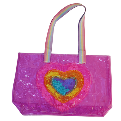 Trendy and Functional Clear Tote Bag