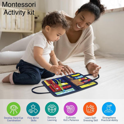 Preschool Learning Sensory Board Activity Kit Toy