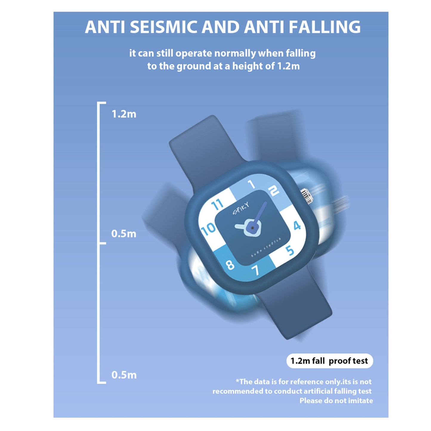 Attractive Square Multicolor Analog Watch