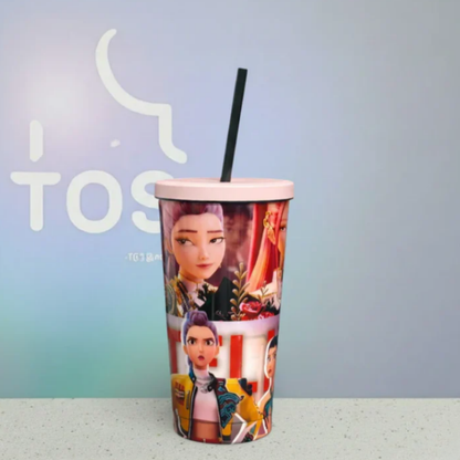 K-Pop Demon 700ml Stainless Steel Tumbler Sipper