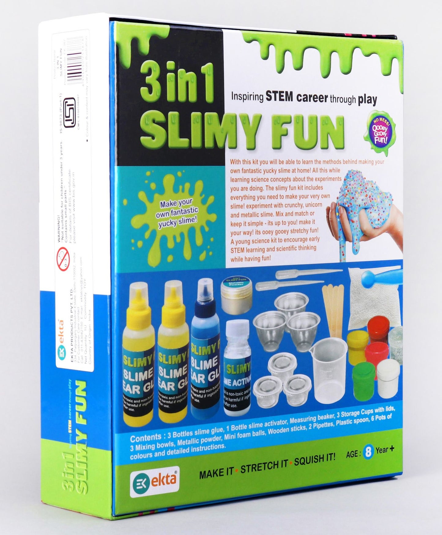 3 In 1 Slime Fun Slime Making Kit