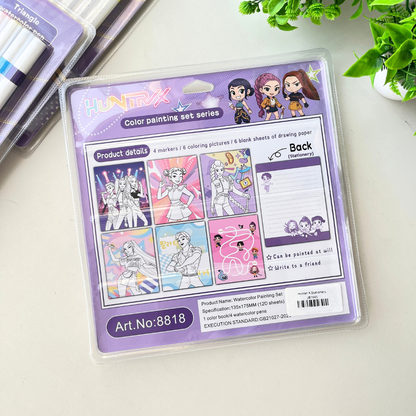 Huntrx Paint & Write Stationery Set