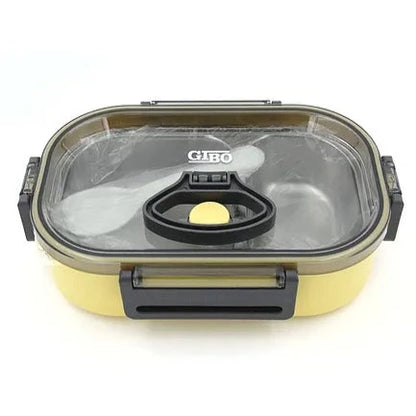 2 Compartment Insulated Tiffin Lunch Box Stainless Steel