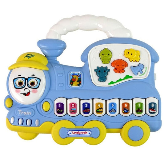 Musical Electric Multifunction Train Music Piano For Kids