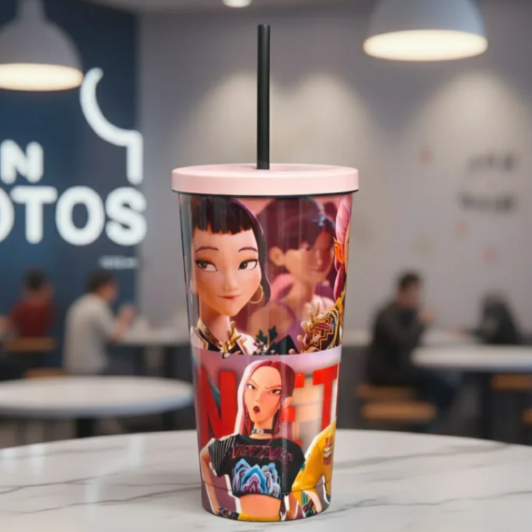 K-Pop Demon 700ml Stainless Steel Tumbler Sipper