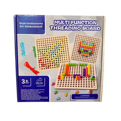 Multi Functional Threading Board for Toddlers