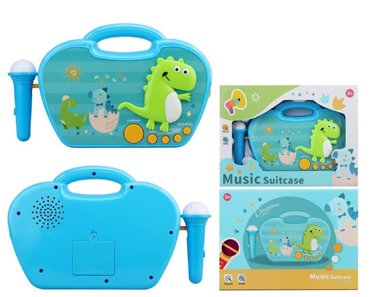 Dinosaur Music Suitcase with Mic