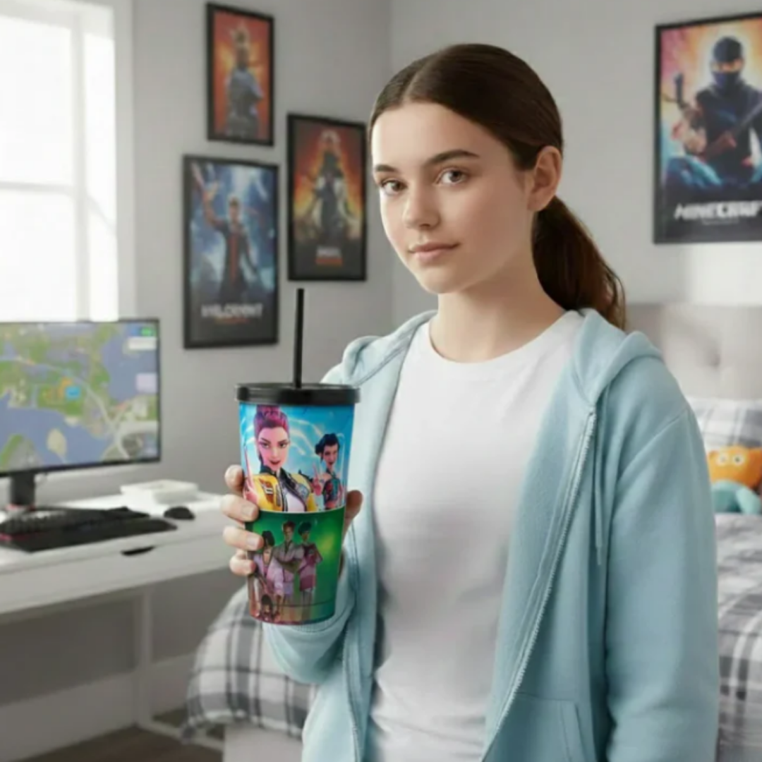 K-Pop Demon 700ml Stainless Steel Tumbler Sipper