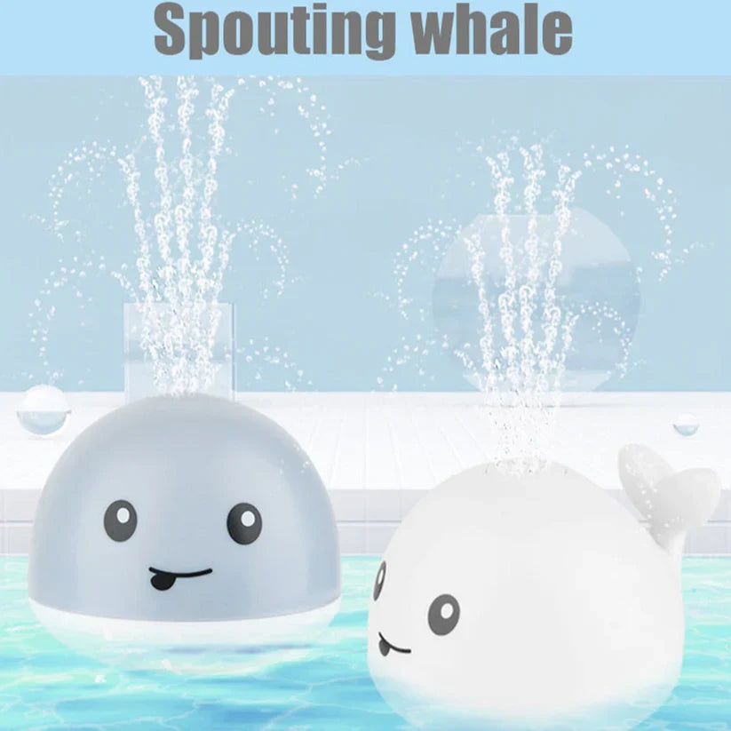 Mini Whale Fountain Toy - Happy Bath Game