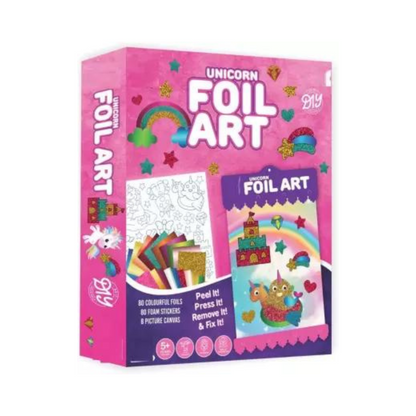 Unicorn Foil Art And Craft Activity Kit