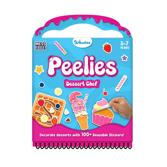 Peelies: Dessert Chef | Reusable Sticker Activity Book